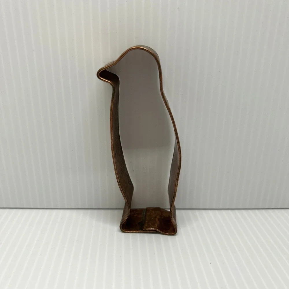 Vintage Martha Stewart Copper Penguin Cookie - MBM Martha by Mail